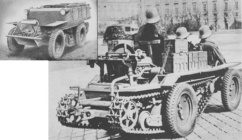 Motor-Karrete (Austro-Daimler) ADMK: Wheeled/Tracked Reconnaissance Vehicle