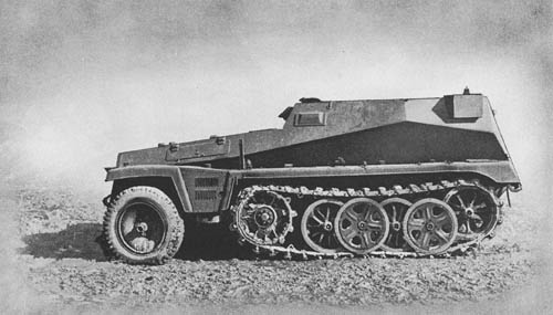 l. gp. Beob. Kw. (Sd. Kfz. 253): Light Armored Reconnaissance Car -- SdKfz 253 leichter Gepanzerter Beobachtungskraftwagen