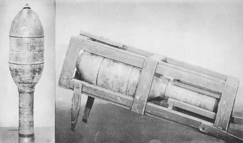 32 cm Wurfkörper M. Fl. 50: 32 cm Rocket Projectile (Incendiary)