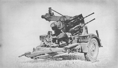 2 cm Flakvierling 38: A.A./A.T. Gun