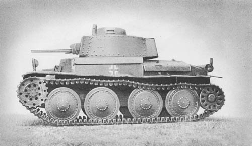 Pz. Kpfw. 38 (t): Light Tank (Czech)