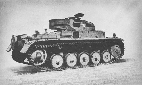 Pz. Kpfw. II Ausf. F (Sd. Kfz. 121): Light Tanks