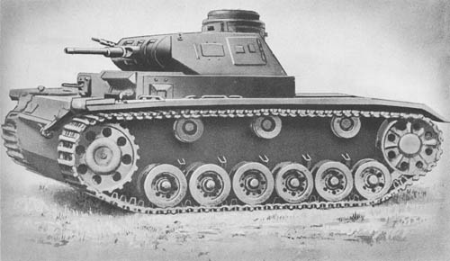 Pz. Kpfw. III Aus. A, B, C, D, E (Sd. Kfz. 141): Medium Tanks