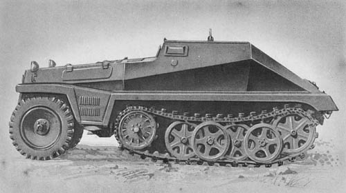 l. gp. Man. Trsp. Kw. (Sd. Kfz. 252): Light Armored Ammunition Carrier