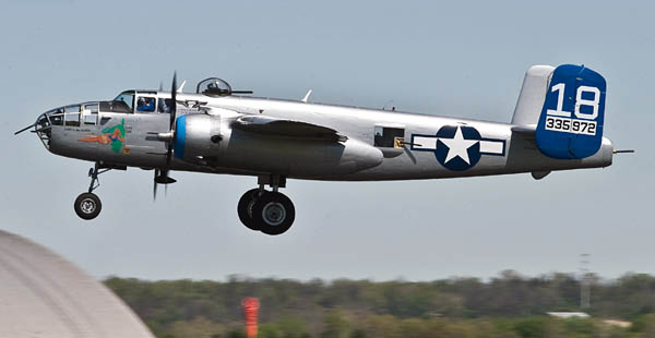 B-25 Maid in the Shade