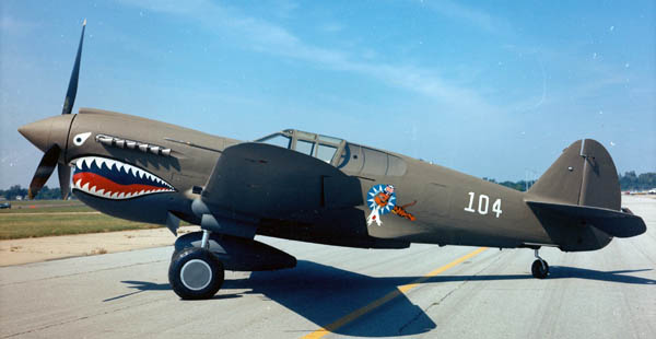 P-40 Warhawk WW2 Fighter Aircraft