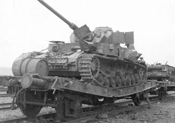Panzer IV Destroyed Near Dasburg