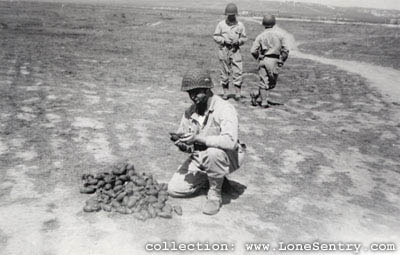 [11th Armored Division Grenade Training]