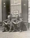 [GIs from 65th Infantry Division in Front of Shop in Passau, Germany]