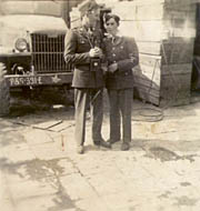 [Truck and GIs, 591st Engineers, Peninsular Base Section]