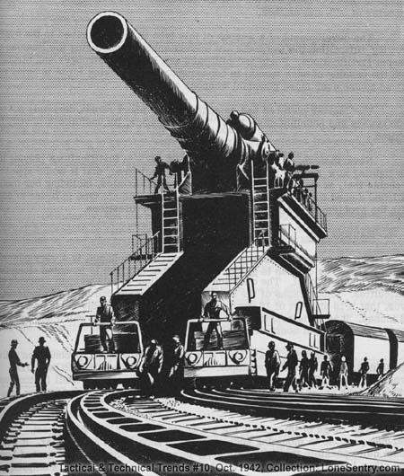 A Nazi War Train Hauled the Biggest Gun Ever Made - Warrior Maven: Center  for Military Modernization