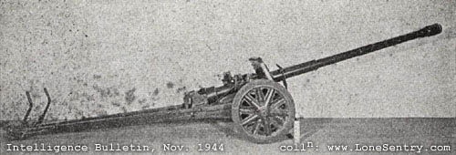 [The 75/55-mm tapered bore 7.5-cm Pak 41.]