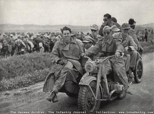 [Luftwaffe motorcycle Tunisia]