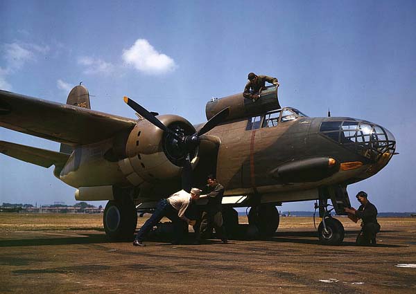 A-20 Havoc Bomber Color Photo