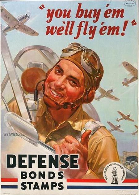 You Buy 'Em, We'll Fly 'Em (Defense Bonds & Stamps)