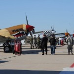 P-40 Warhawk and P-51 Mustangs