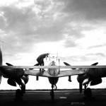 P-38 Lightning at Chico, California, 1944