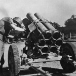 German Nebelwerfer Captured in Tunisia