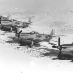 Minnesota Air National Guard F-51 Mustangs of the 109th Fighter Squadron photographed, circa 1949. (U.S. Air Force Photograph.)