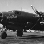 B-26 Marauder "Lady Belle" of the 391st Bombardment Group.