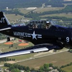 Shaw Air Force Base, S.C. -- This T-6 single-engine trainer aircraft used to train pilots during World War II. It was a static display at ShawFest 2010. ShawFest is held every other year, with many different performances and static aircraft displays.