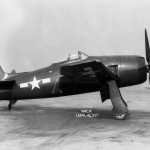 U.S. Navy Grumman XF8F-1 Bearcat prototype being tested at NACA Langley Research Center near the end of World War II. (NASA Photograph.)