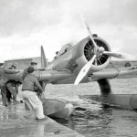 A Northrop N-3PB Nomad of No. 330 Squadron, Royal Air Force Coastal Command in Iceland, October 1941.