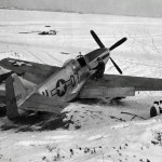 P-51C Mustang of 503rd FS, 339th FG photographed at RAF Fowlmere, England in 1945. (U.S. Air Force Photograph.)