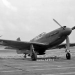 A North American XP-51 Mustang photographed at Langley in September 1943. (NASA Photograph.)