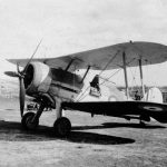 A Gloster Sea Gladiator Mark I of the Royal Air Force photographed on the ground at an airfield in Malta, probably in September 1940. (Imperial War Museum Photograph.)