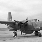 Douglas A-20H with an extended-range fuel tank mounted in the bomb bay. (U.S. Air Force Photograph.)