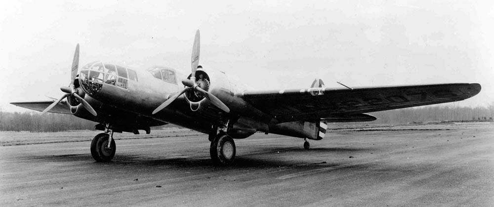 The Martin XA-22 (Martin Model 167) prototype photographed in April 1939. The type was used primarily by the British under the designation Martin Maryland Mk I. (U.S. Air Force Photograph.)