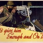 Lets give him Enough and On Time by Norman Rockwell, U.S. Government Printing Office, 1942. (Library of Congress Prints and Photographs Division.)