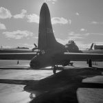 A newly built B-17 Flying Fortress sits on Boeing's airfield in Seattle awaiting flight tests. (Office of War Information Photograph Collection, Library of Congress.)