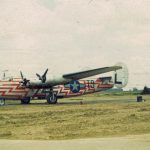 The B-24D Liberator assembly ship of the 466th Bombardment Group photographed at RAF Attlebridge. (Library of Congress Photograph.)