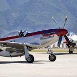 The P-51 Mustang DiamondBack photographed at Hill Air Force Base, Utah. (U.S. Air Force Photo by Todd Cromar.)