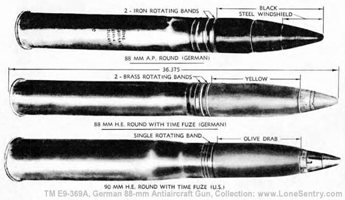 3 Ammunition Tm E9 369a German Mm Antiaircraft Gun Materiel Technical Manual U S War Department June 29 1943 Lone Sentry