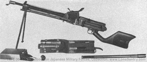 [Figure 178. Model 11 (1922) 6.5-mm light machine gun.]