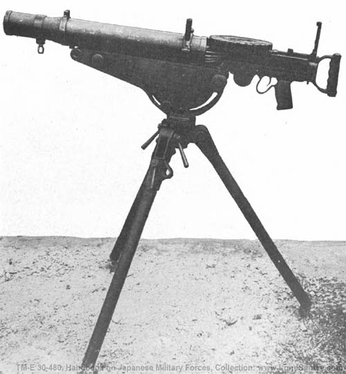 [Figure 181. Model 92 (1932) 7.7-mm Lewis type machine gun.]