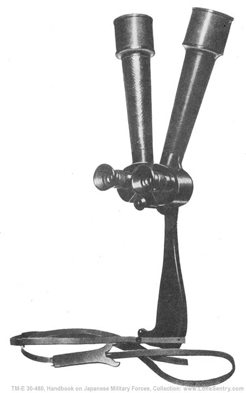 [Figure 284. Periscope binocular, weighing 1.9 pounds, has a 10 X magnification and a 3° field of view.]