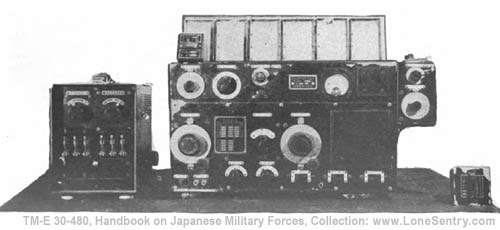 [Figure 350. Model 92 Revision 3. 7 Tube, combination TRF and superheterodyne, all-wave receiver. 200-2000 KC. Shown with AC power supply. Delivers 75 and 200 volts DC.]