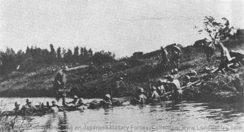 [Figure 379b. Assault bridges for infantry.]