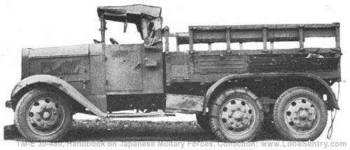 [Figure 397. Model 94 (1934) 6 x 4 truck.]