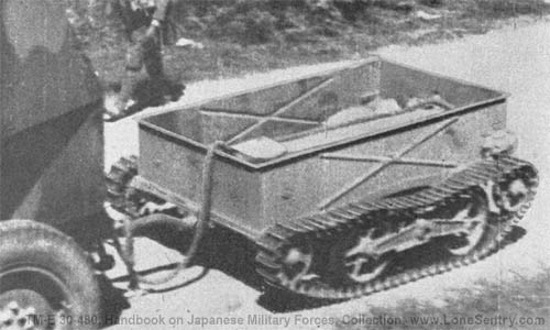 [Figure 399. Model 94 (1934) 3/4-ton tracked trailer.]