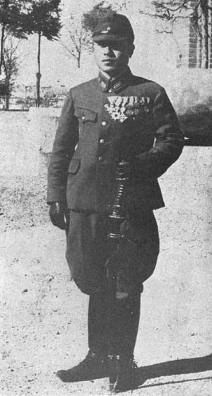 [Figure 409. Japanese captain in winter service uniform.]