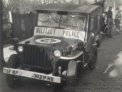 [WWII Military Police Jeep]