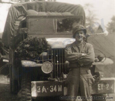 [WWII US Army Truck, 3rd Army, 34th Evacuation Hospital]