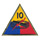 [10th Armored Division Patch]